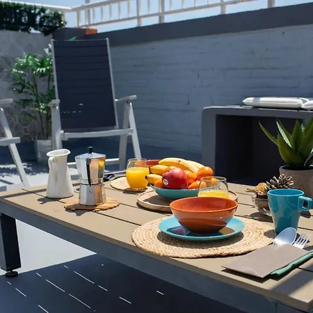 Apartment Florit Flats - Cabanyal 3 Bedroom Wifi Ac Terrace Penthouse